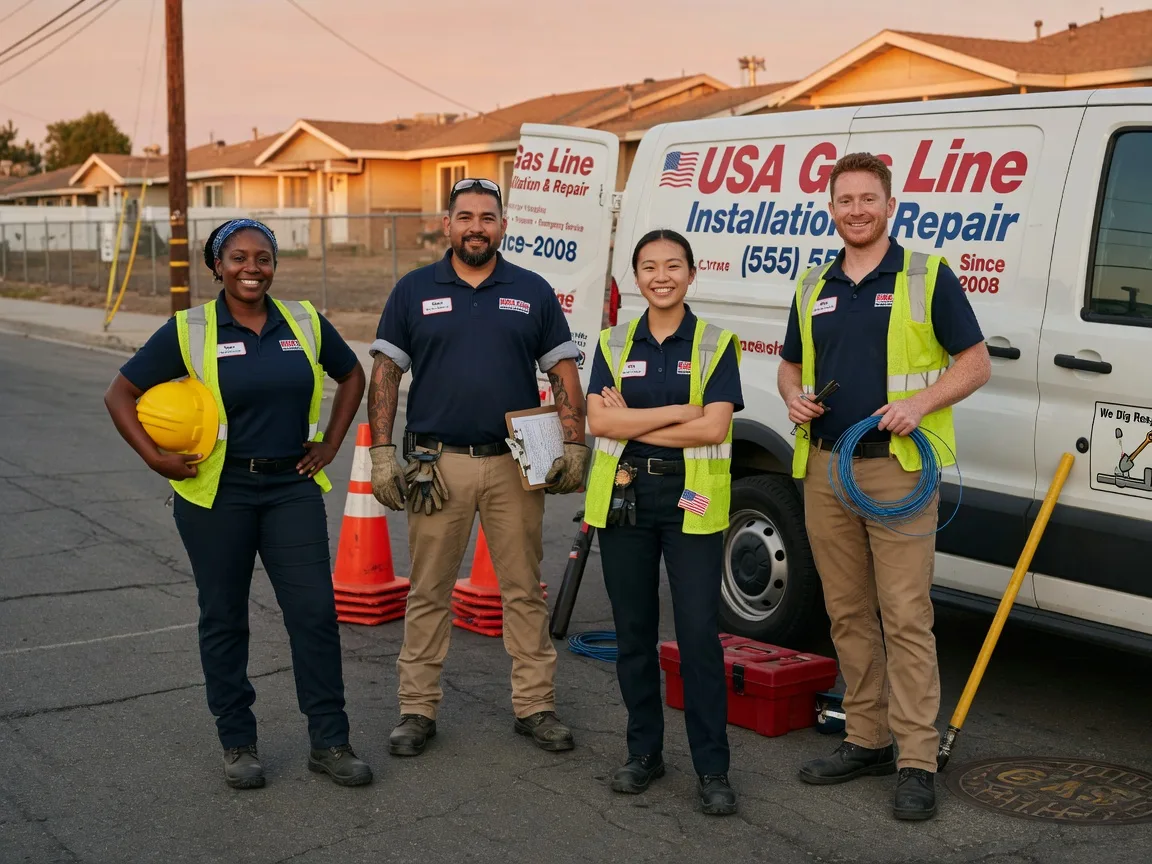 Gas Line Installation company in Cochranville, PA